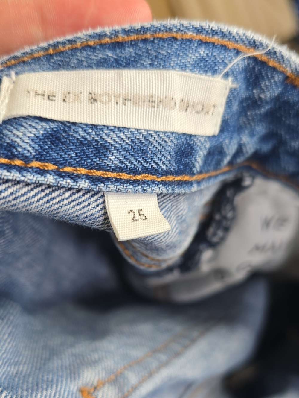 Denim Forum Light Blue Distressed Cutoff Jean Shorts The Ex Boyfriends Shorts - Picture 7 of 8